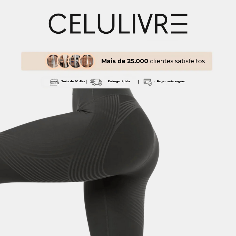 Celulivre Legging 3D – Redefina sua silhueta sem esforço